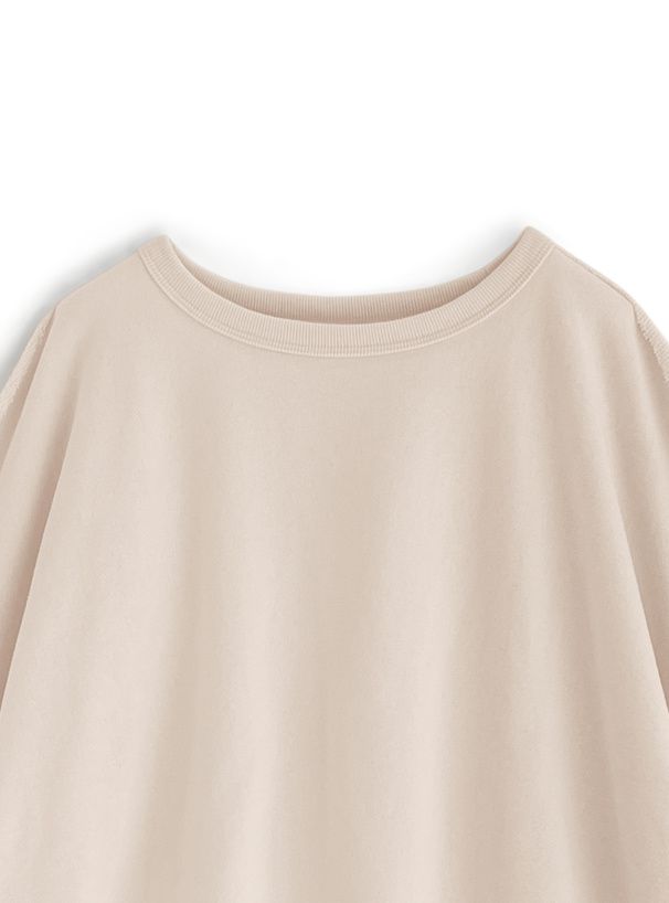 日本 GRL - 露肩開衩短版薄長袖上衣-黑 (F)