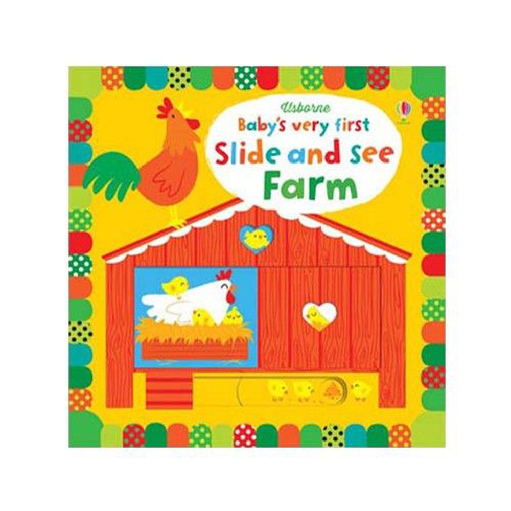 Kidschool - Baby's Very First Slide and See Farm (Baby's Very First Books) 寶寶的第一本遊戲操作書：農場