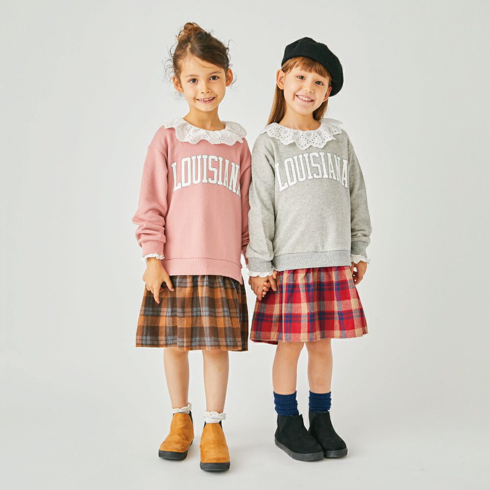 日本 evercloset - [時髦多層次]大蕾絲領長袖內搭上衣-白