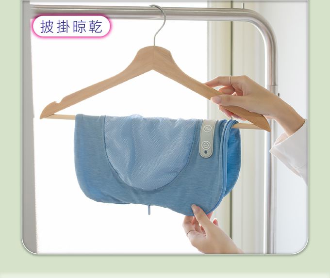 巧福 CHIAO FU - ★日本熱銷★無線溫熱按摩枕 UC-550-(藍)