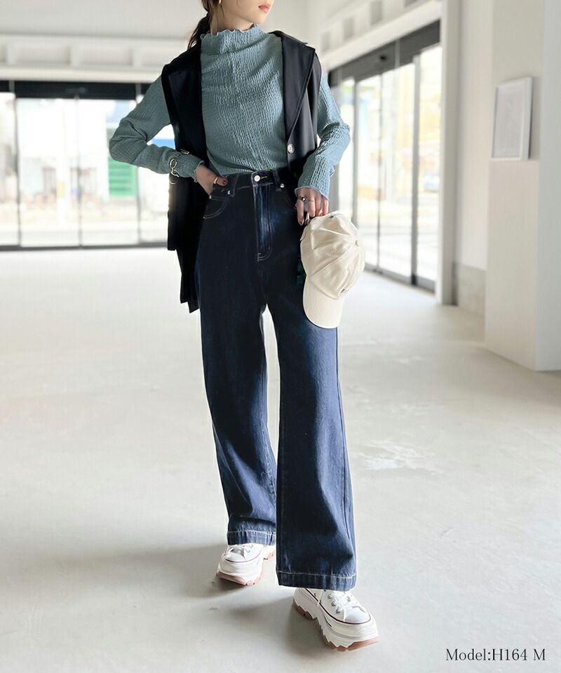 日本 Classical Elf - 定番木耳領薄長袖上衣-優雅粉