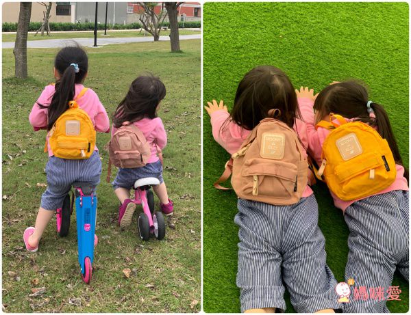 Roony de Elly - 韓國馬卡龍親子後背包-NV海軍藍 (XS)