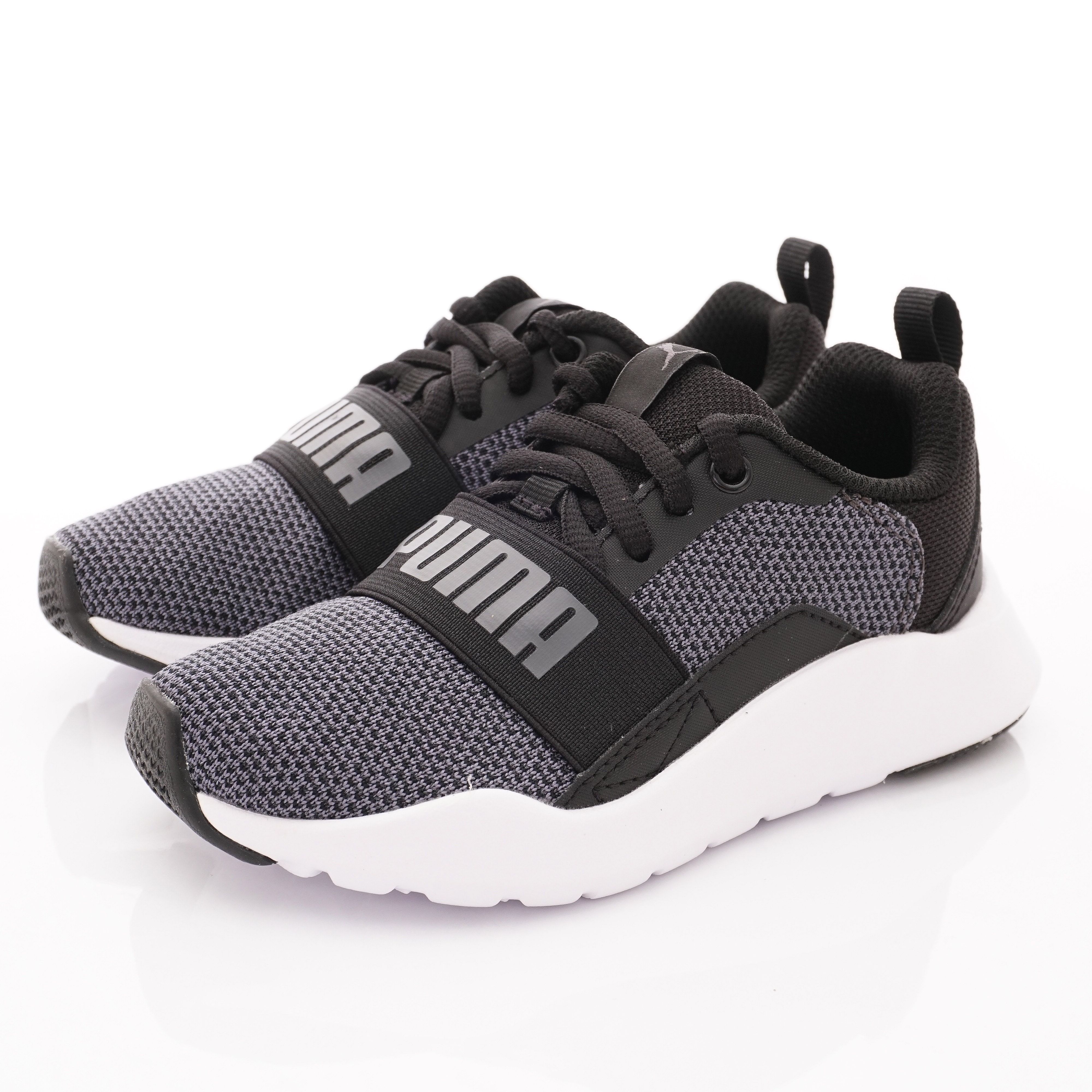 puma - PUMA童鞋-經典綁帶鞋款(中小童段)-灰黑