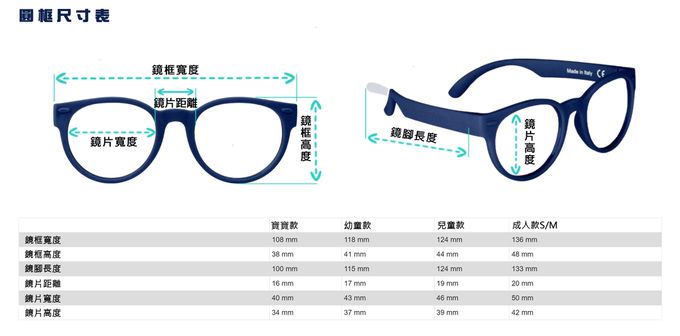 美國 Roshambo - 繽紛視界時尚墨鏡-圓框-寶寶款-純淨白(偏光藍) (0-2Y)