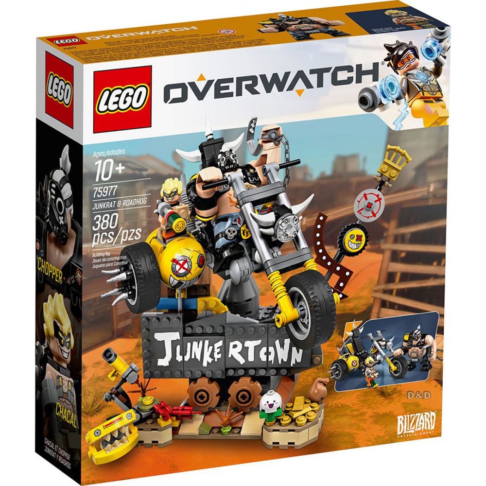 【新品】樂高Overwatch鬥陣特攻系列- Junkrat & Roadhog 75977-380pcs