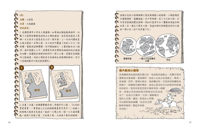 神奇酷地理套書1：自然環境大探祕(4冊)