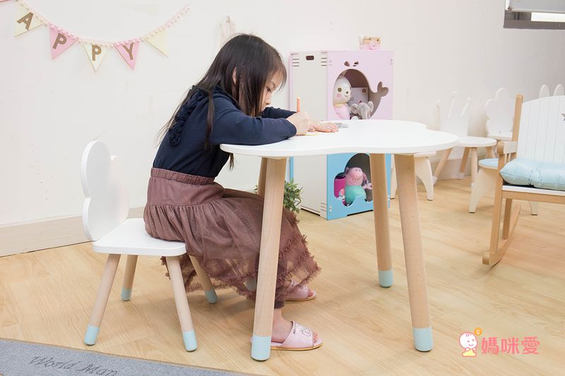 HELLO MONKEY - 北歐風兒童造型椅/兒童椅-兔子