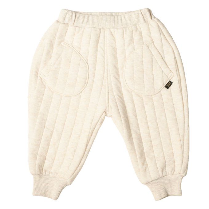 akachan honpo - 10分鋪棉褲-象牙白色