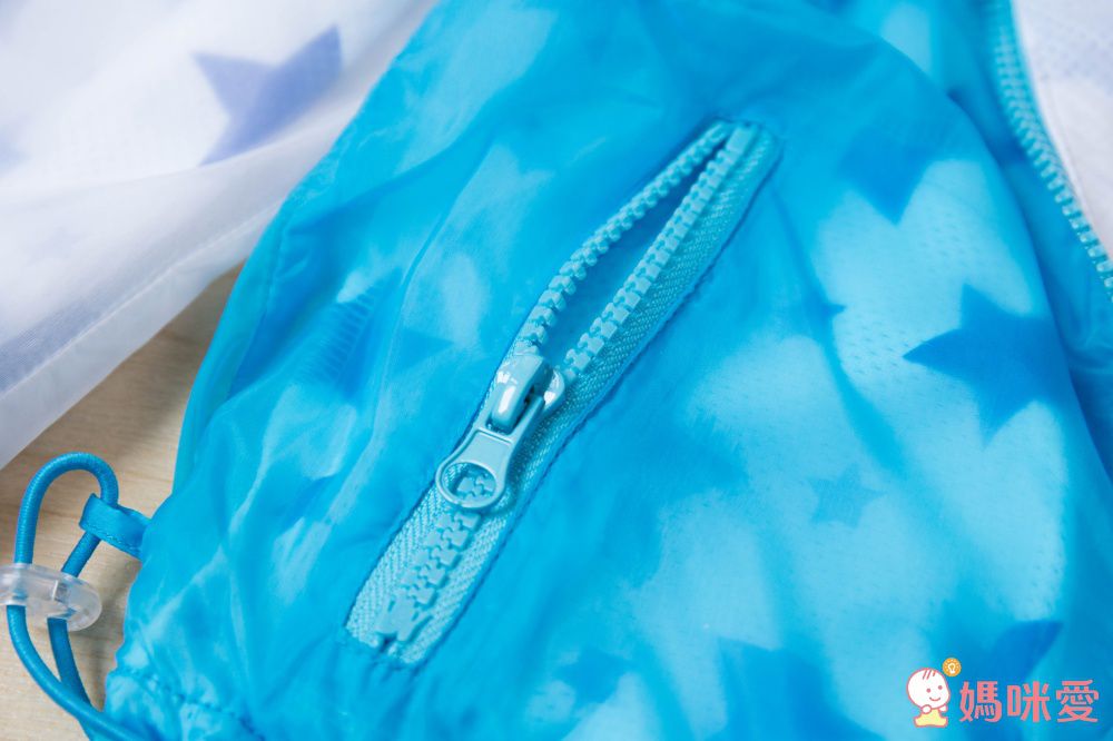 韓國 Beach Boom - 防水透氣兒童夾克-簡約白