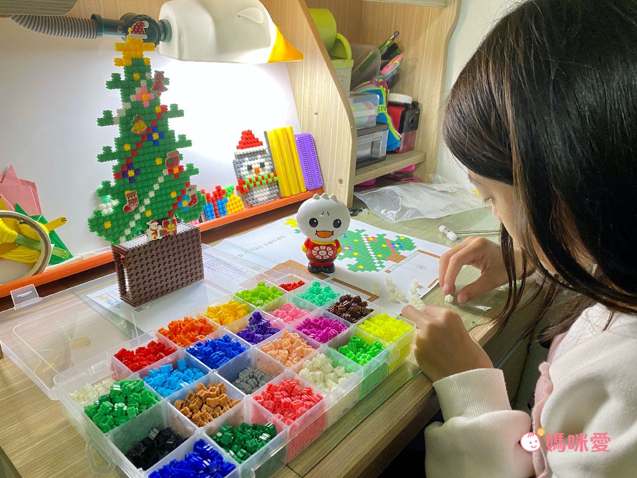 可重複拆卸，玩法多變【韓國Color Story 】免熨燙拼豆