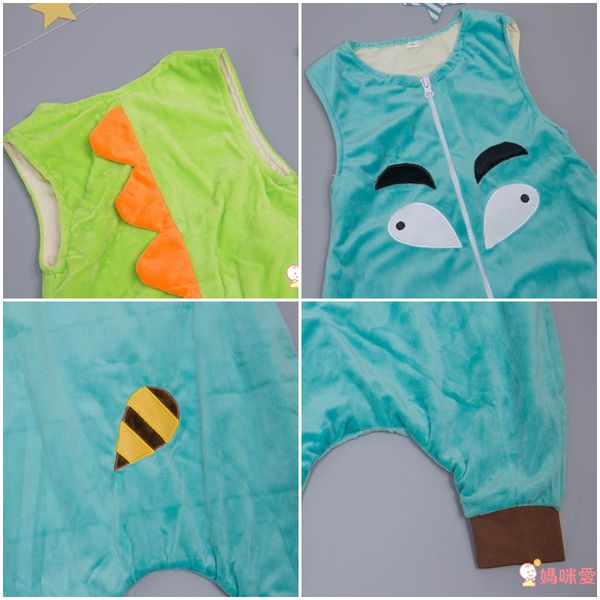 【JoyNa 法蘭絨分腿防踢睡袋】晚上不怕踢被