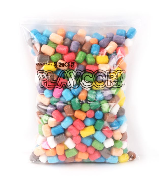 風靡歐美！神奇乖乖玉米黏土【韓國PLAYCORN】沾水就能玩