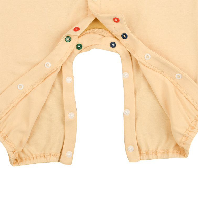 akachan honpo - 長袖兔裝-動物造型屁屁-淺卡其色