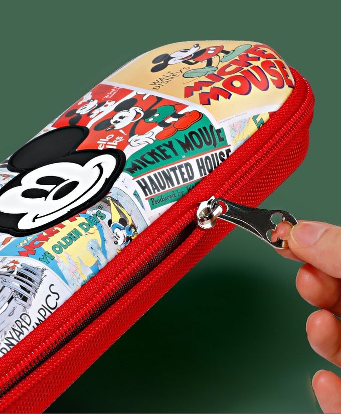 抗衝擊大容量鉛筆盒(漫畫風格)-卡通人物鋼鐵人 (22.5X10X5cm)