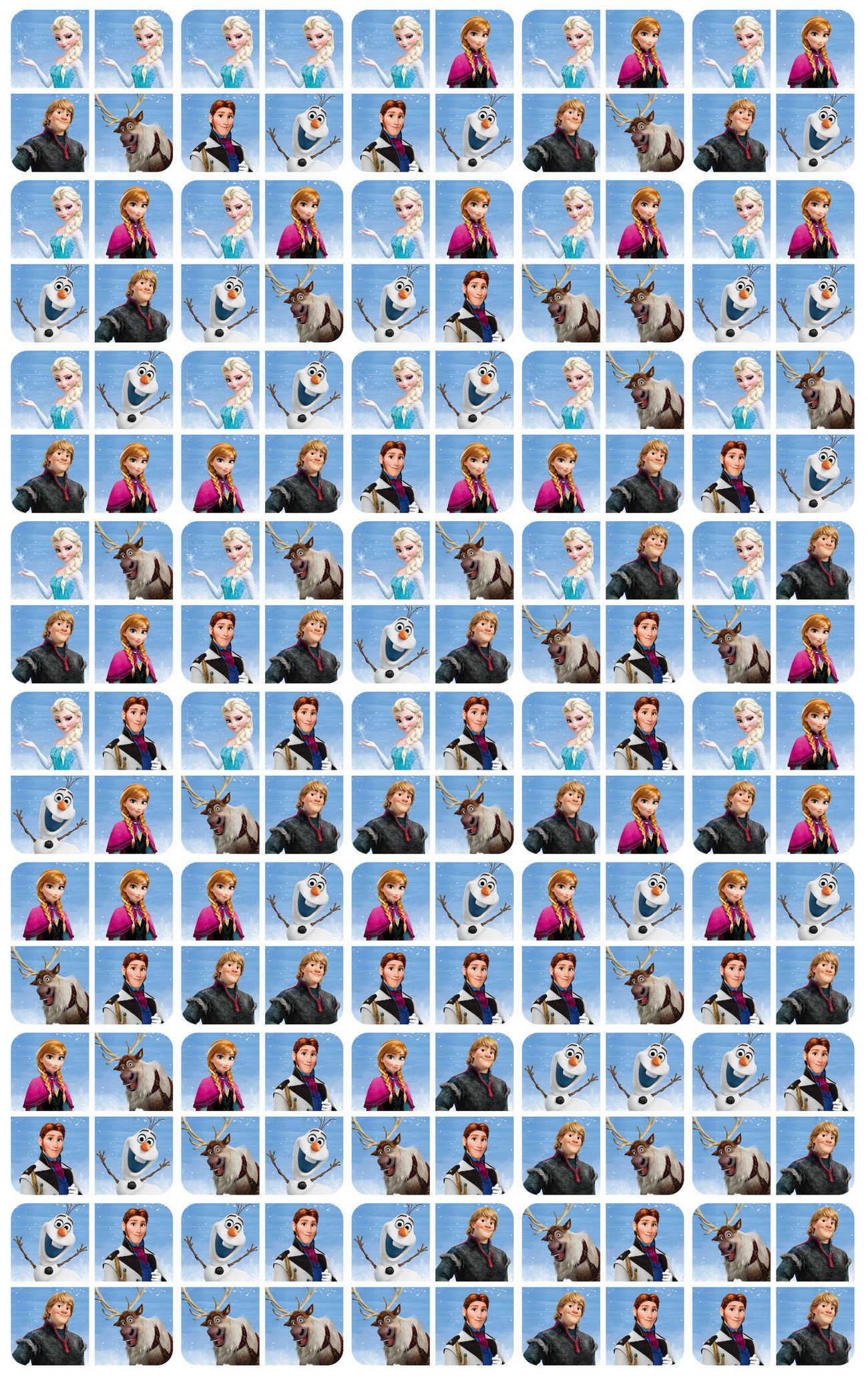 3in1 冰雪奇緣系列桌遊II