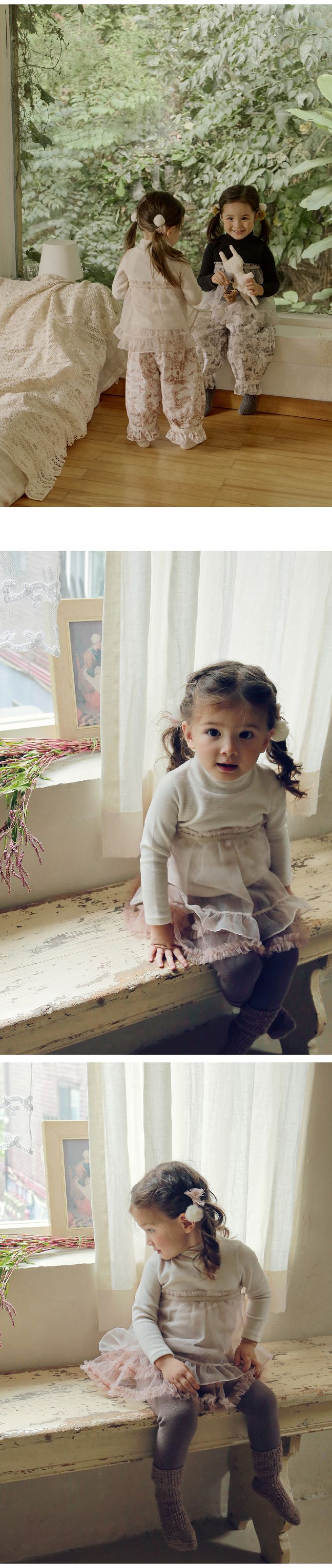 韓國 Puellaflo - 網紗拼接微領彈性上衣-米白