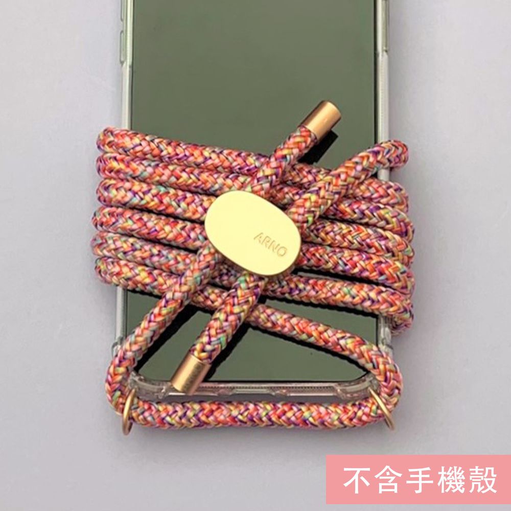 可拆式手機殼編繩-彩虹糖