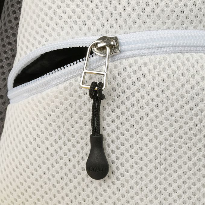 akachan honpo - 防走失背包-網眼 動物-白色 (長19x寬21x高35(cm))