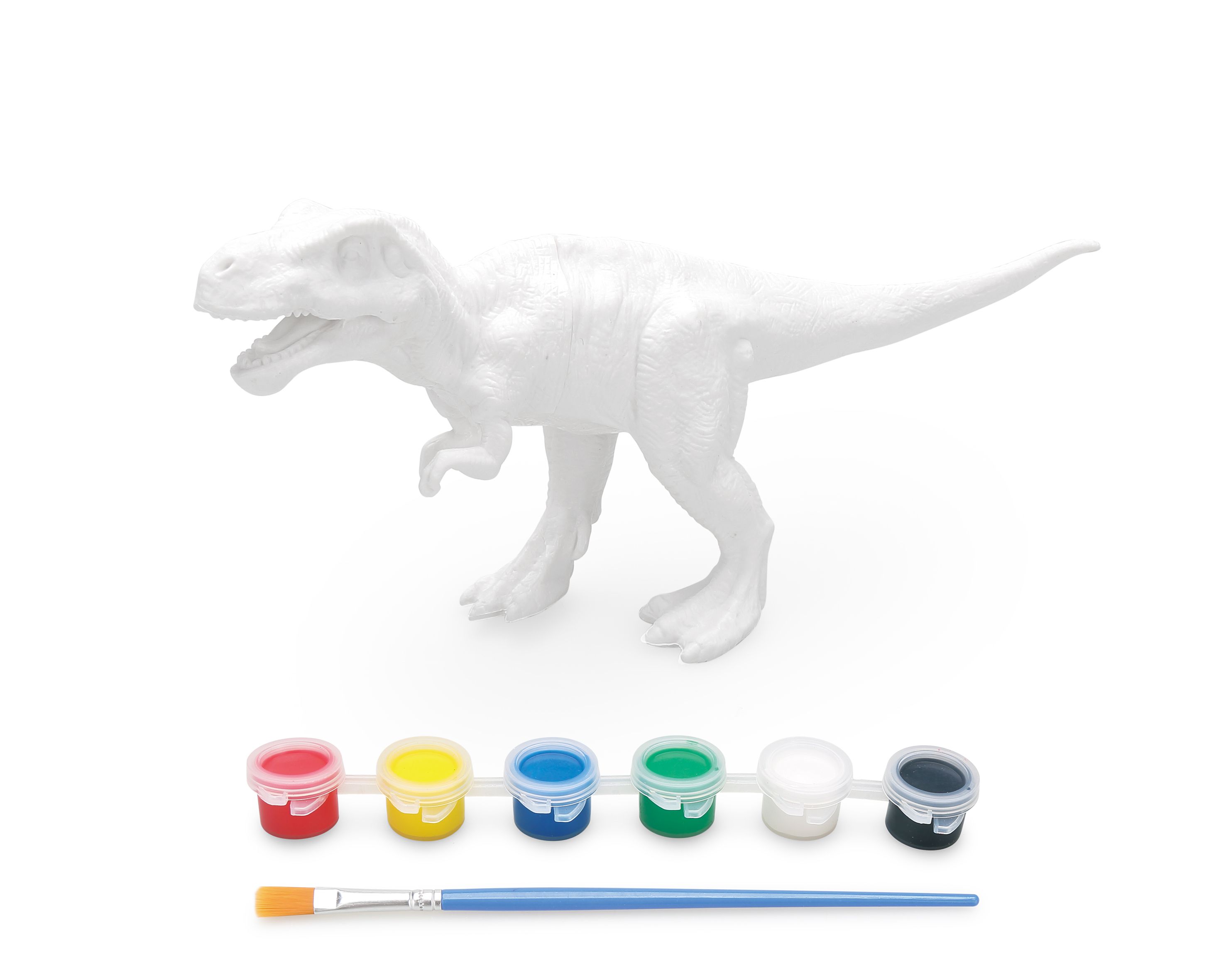 樂彩森林 - DIY恐龍彩繪組-霸王龍(內附恐龍模型與10張恐龍畫紙) (22x6x18)