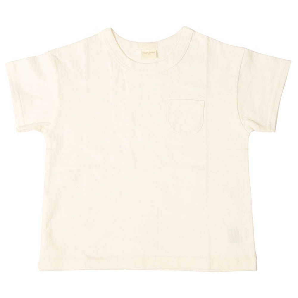 短袖經典T恤-天竺材質-米白色