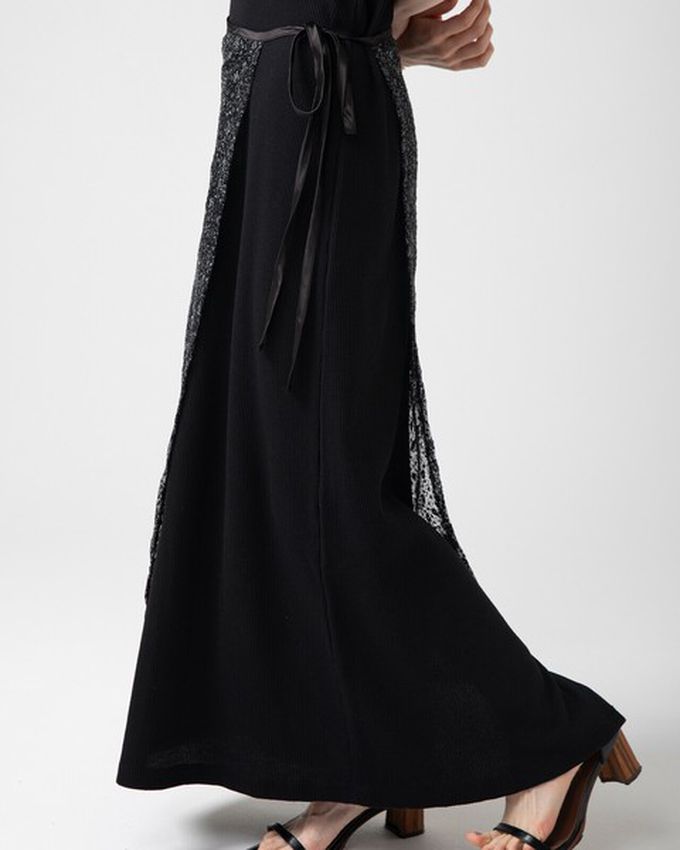 日本 gleam - [疊穿高手]閃亮光澤薄紗半片裙-粉紅