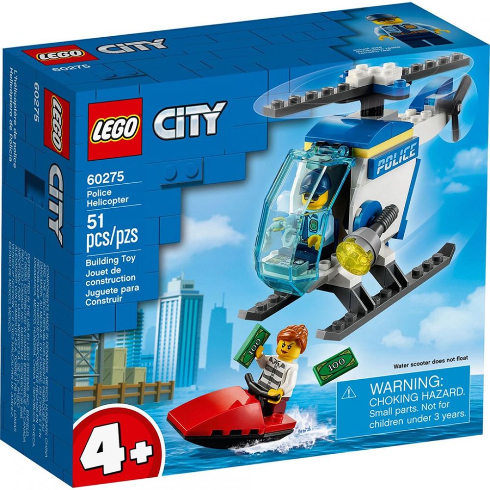 樂高 LEGO - 樂高積木 LEGO《 LT60275 》City 城市系列 - 警用直升機-51pcs