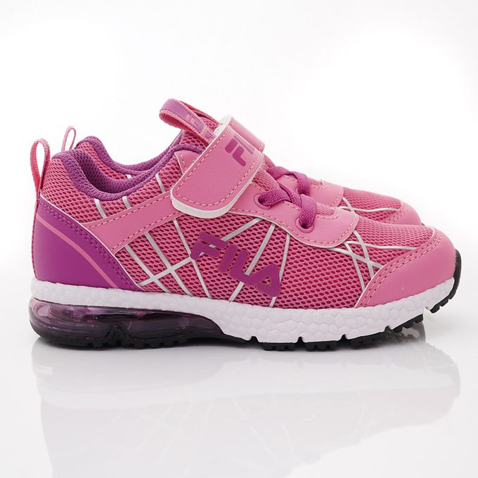 FILA - FILA氣墊慢跑運動鞋-2-J435X-559粉(中大童段)-運動鞋-粉