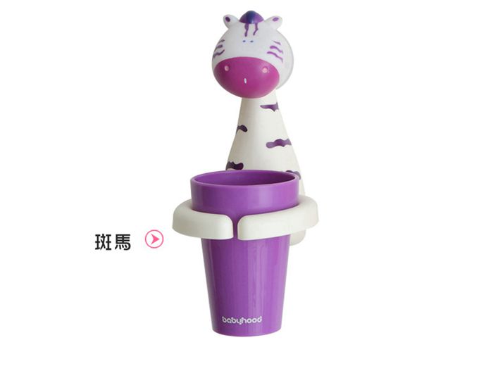 Vanibaby - 兒童卡通牙杯架-斑馬