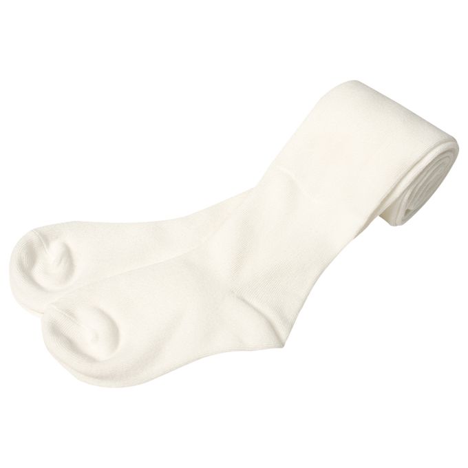 akachan honpo - 有機褲襪 無止滑-米白色