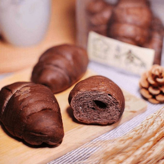 拌伴餐飲 - 自然食哉-艾許奶油塩可頌系列-42g*6入(原味/巧克力)