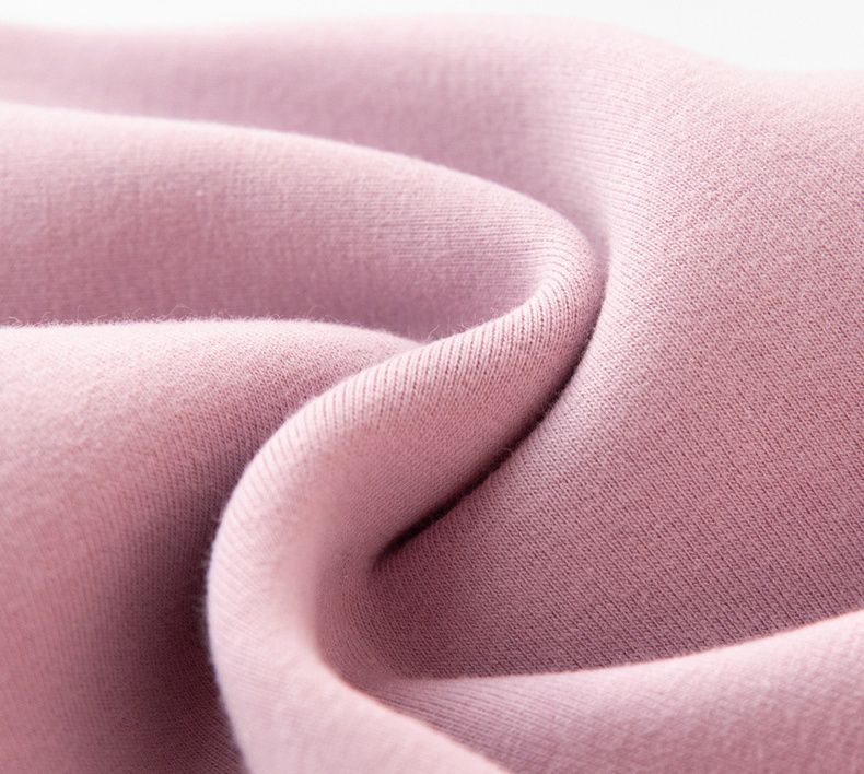 FANMOU - 加絨內搭褲裙-毛毛花邊-粉色