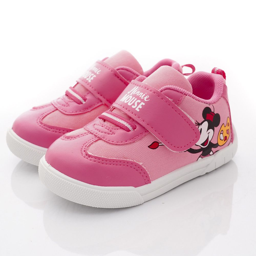 Disney 迪士尼 - 卡通童鞋-米妮不對稱休閒鞋款(中小童段)-粉