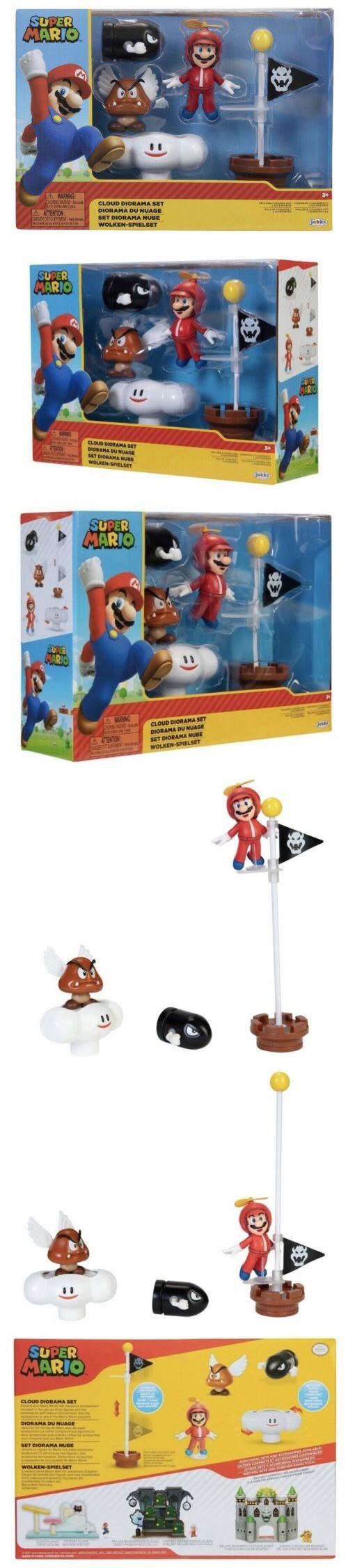 超級瑪利歐 - 超級瑪利歐 2.5吋棉花糖雲海5入組