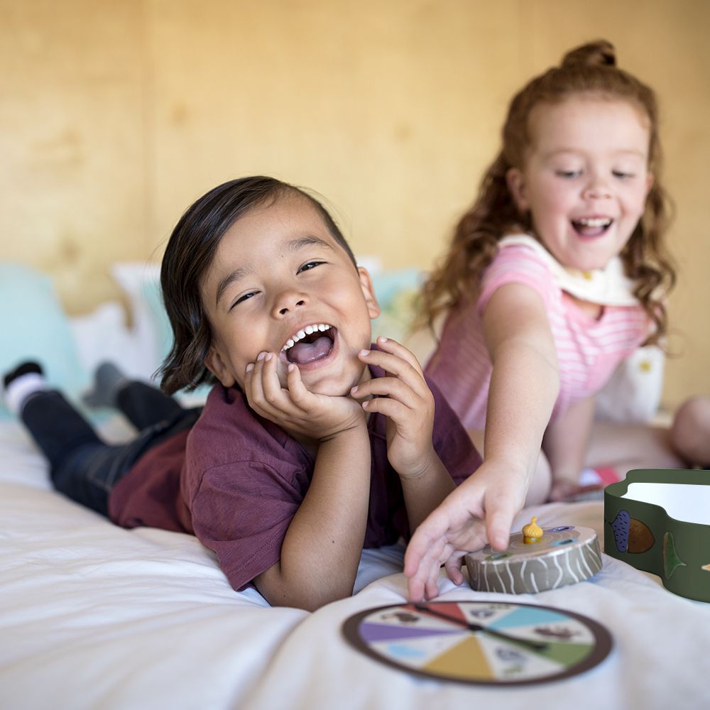 美國 Educational Insights - 小松鼠的橡果爭奪戰-(10週年紀念版)-3歲以上