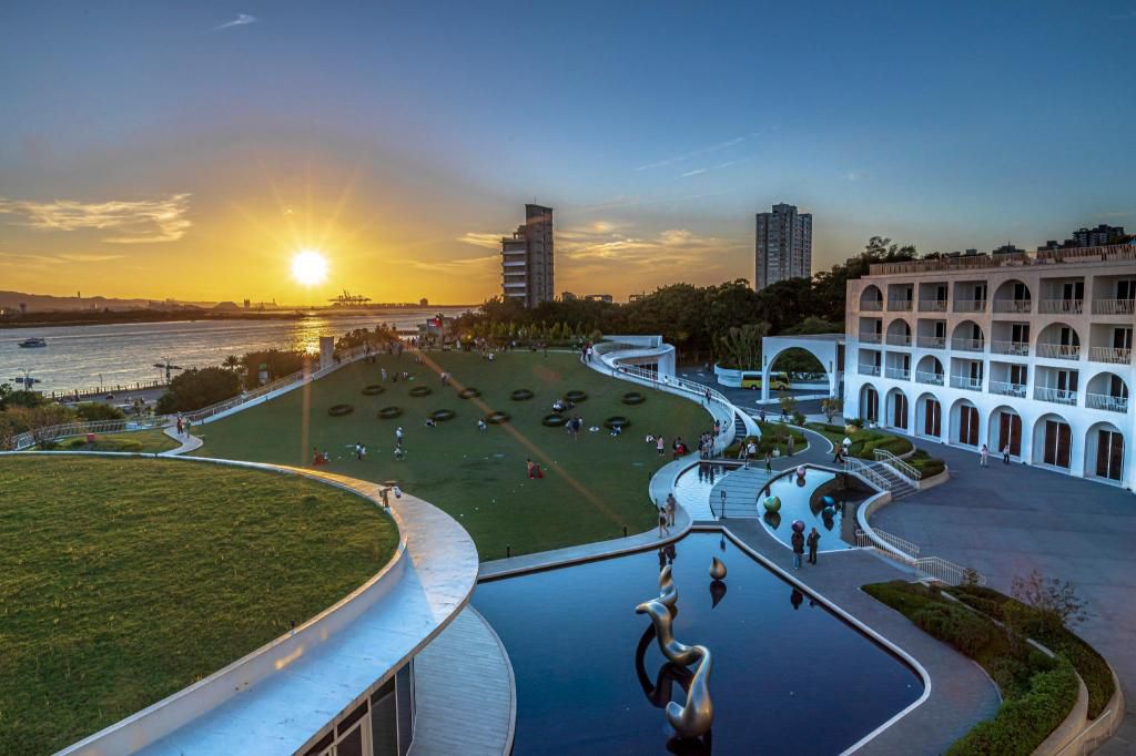 淡水河景第一排【將捷金鬱金香酒店】超值家庭專案