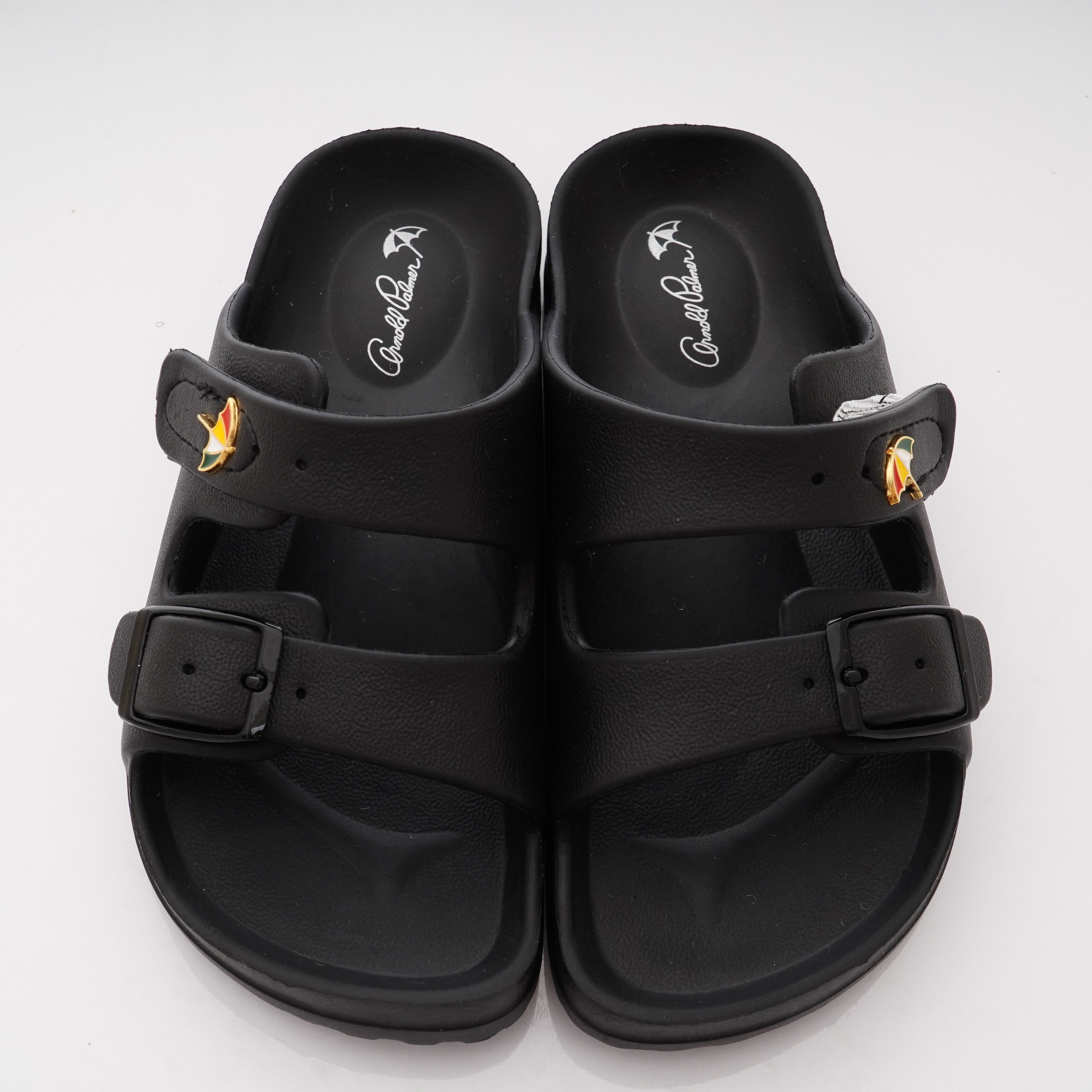 Arnold Palmer 雨傘牌 - 專櫃超輕量拖鞋款(中小童段)-黑