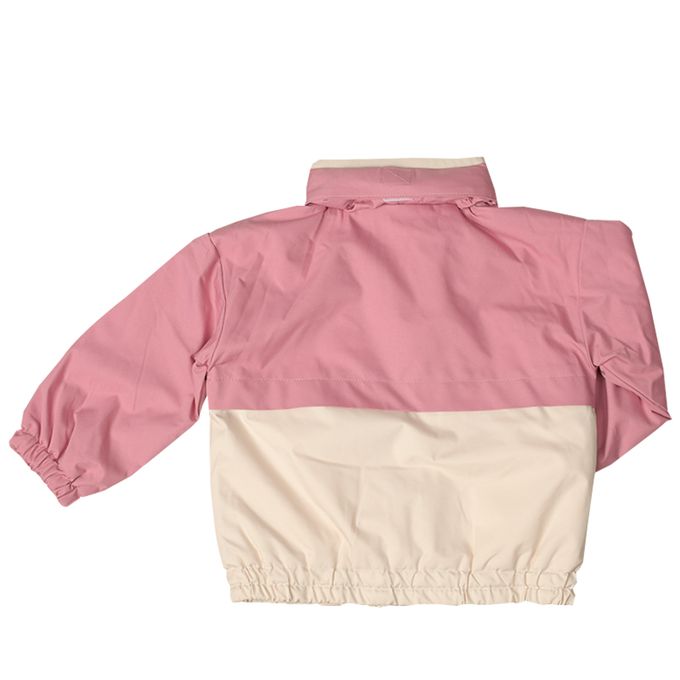 akachan honpo - 防潑水夾克-內裡刷毛-粉紅色
