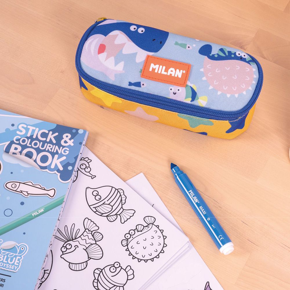 大容量筆袋_海洋同樂會