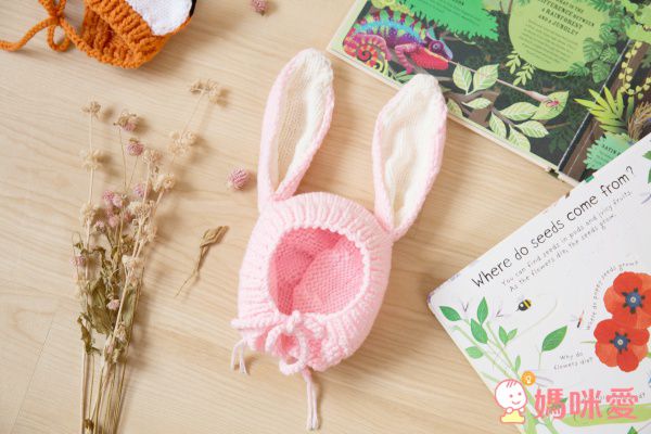 逗趣動物 Baby Talk造型手工編織帽 新生兒帽♡