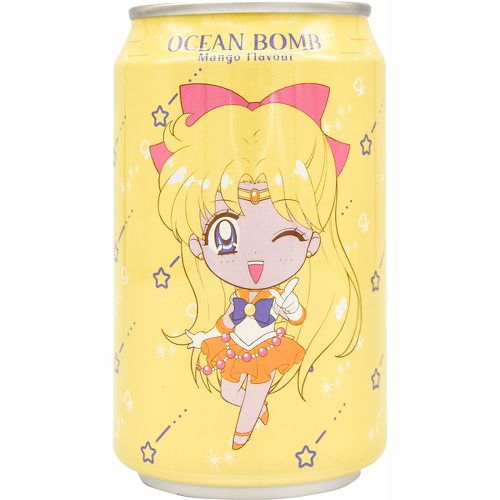 美少女戰士 芒果⾵味氣泡⽔-330ml*24入