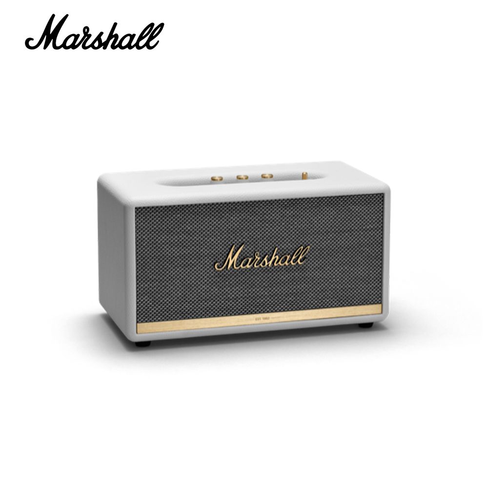 英國 Marshall - Stanmore II Bluetooth 藍牙喇叭 (台灣公司貨)-奶油白