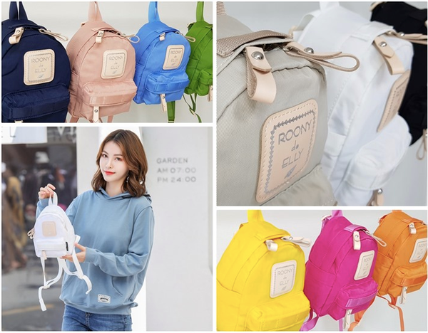 Roony de Elly - 韓國馬卡龍親子後背包-NV海軍藍 (XS)