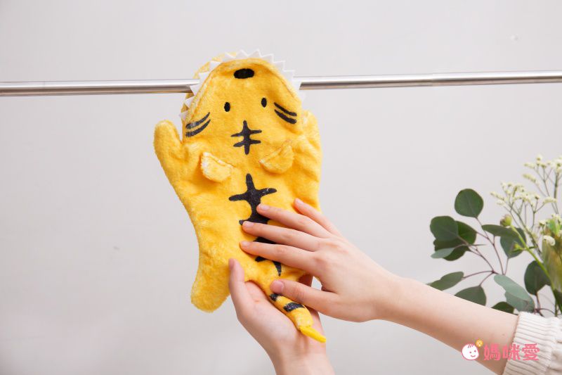 日本 Seto Craft - 2way動物造型擦手巾-老虎 (29x3x19cm)