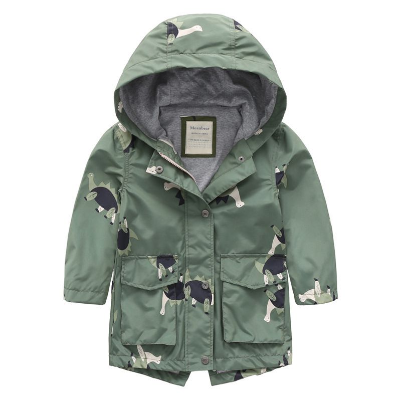 兒童防風防雨衝鋒外套，秋冬濕冷天氣必備保暖外套