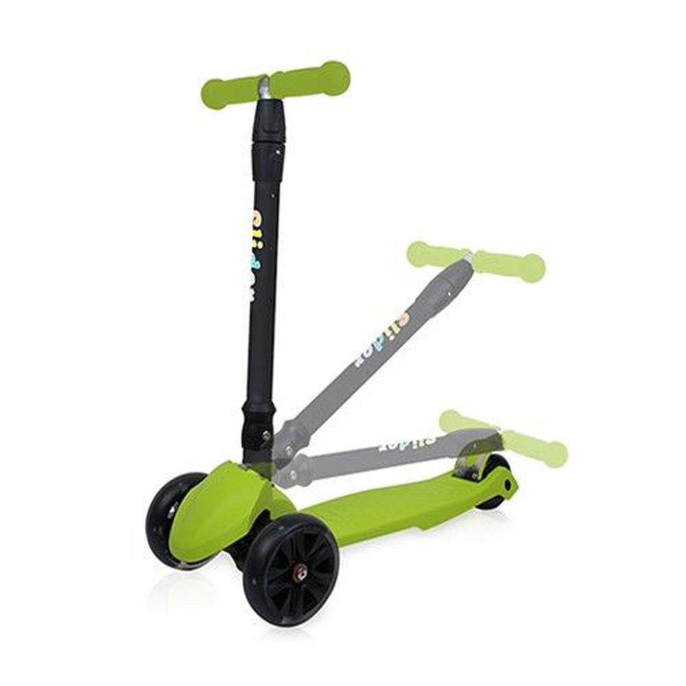 Slider 滑來滑趣 - 兒童三輪折疊滑板車XL1-果綠