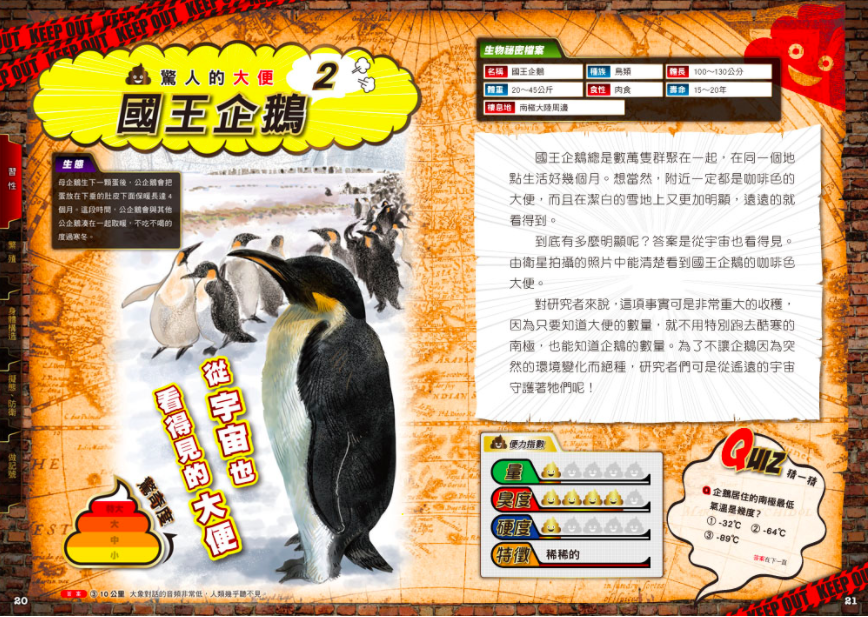 好臭！大便！不可思議動物圖鑑