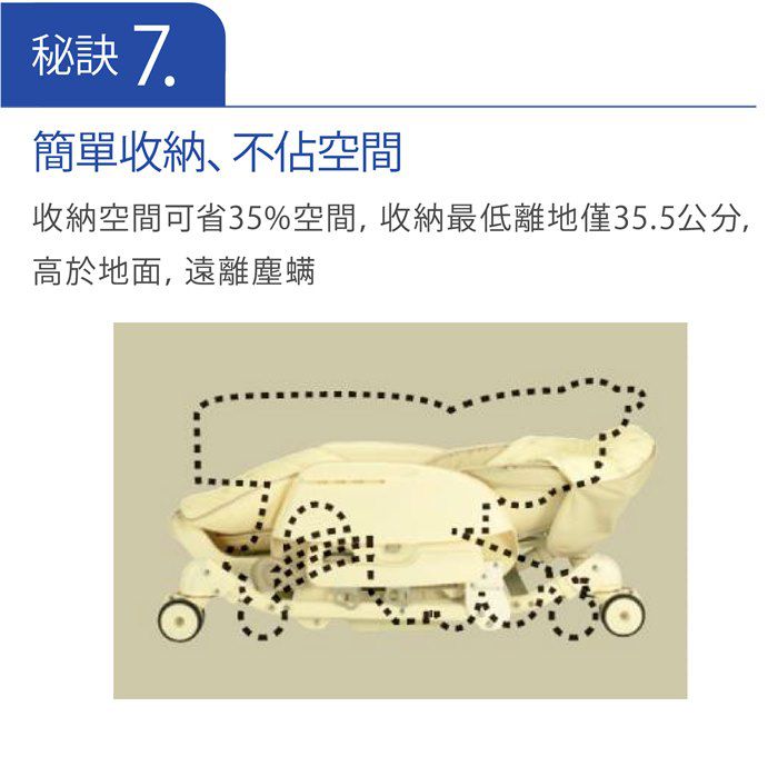 日本 Combi - 安撫餐椅搖床-Letto MT ST [手動款]-星河藍+星光白雙座墊版