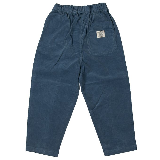 akachan honpo - 燈芯絨褲-藍色