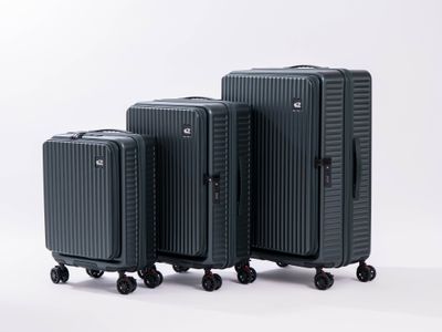 邁美嘉MyTravel - 前行者行李箱-前開式-松影綠