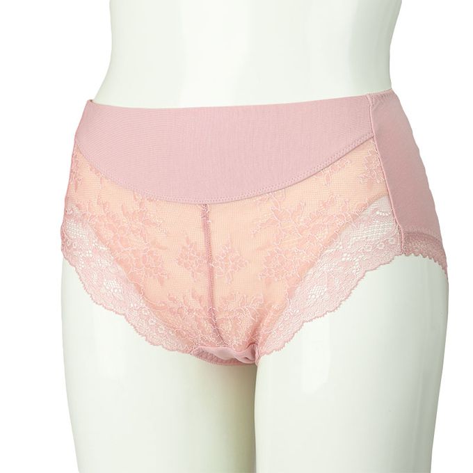 akachan honpo - 內褲 產後也可穿-觸感滑順-粉紅色